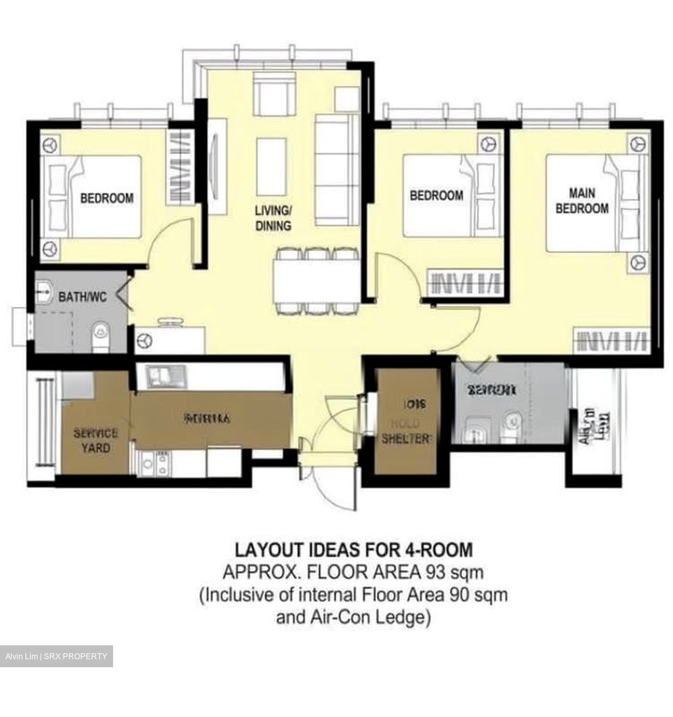 Blk 104A Alkaff Courtview (Toa Payoh), HDB 4 Rooms #602858401